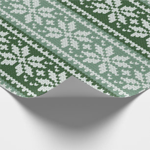 Cute Ugly Christmas Sweater Wrapping Paper