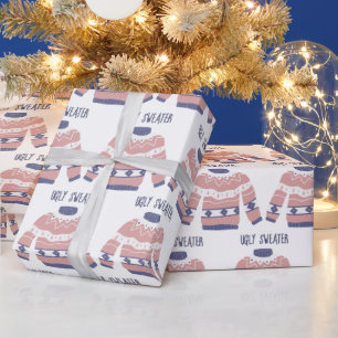 Cute Ugly Sweater Wrapping Paper