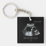 Cute Ultrasound Picture Gift Sonogram Keychain at Zazzle