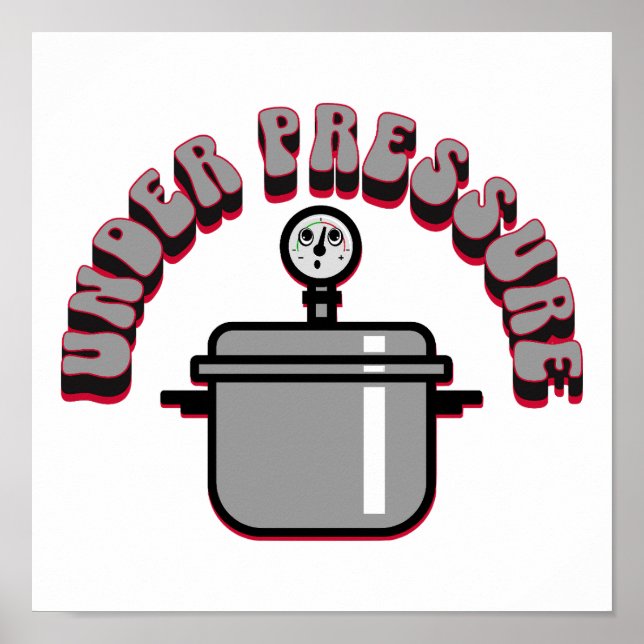 Cute Under Pressure Cooker Poster (Front)