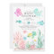 Cute Under the Sea Baby Shower Invitation