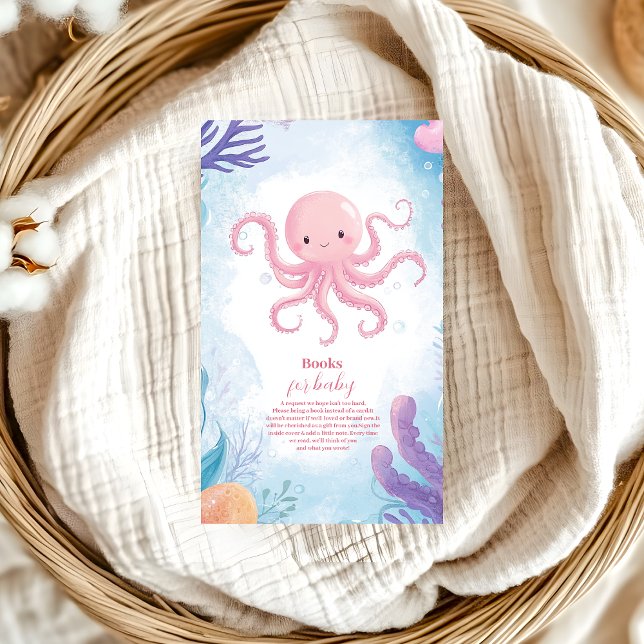 Cute Under the Sea Books for Baby Enclosure Card (Creator Uploaded)