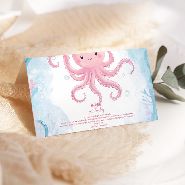 Cute Under the Sea Books for Baby Enclosure Card (Creator Uploaded)