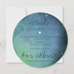 Cute Under The Stars Night Sky Starry Wedding