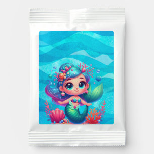 Cute underwater mermaid margarita drink mix