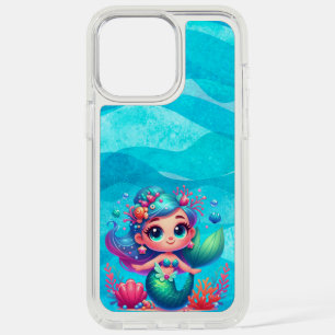 Cute underwater mermaid iPhone 15 pro max case