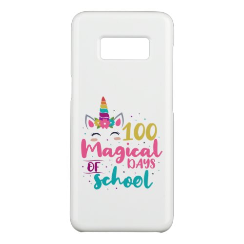 Cute Unicorn 100 Magical Days Of School Case_Mate Samsung Galaxy S8 Case