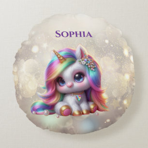 Cute Unicorn Accent Pillow