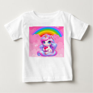 Cute Unicorn. Baby T-Shirt