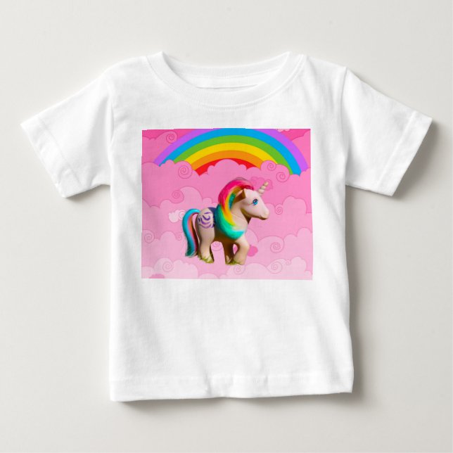 Cute Unicorn. Baby T-Shirt (Front)
