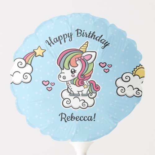 Cute Unicorn Balloon