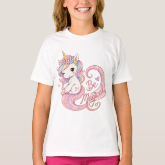 Cute Unicorn Be Magical T-Shirt