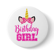 Cute Unicorn BIRTHDAY GIRL