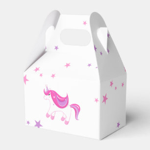 Cute Unicorn Birthday Girl Favor Box 🦄