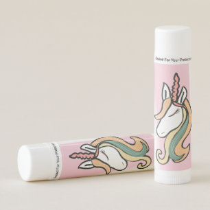 Cute Unicorn Birthday Magic Colorful Party Lip Balm