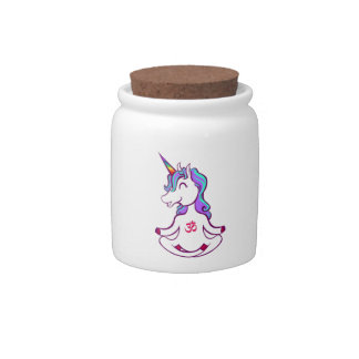 Cute Unicorn Candy Jar