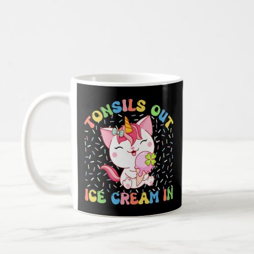 Cute Unicorn Cat with Ice Cream  Funny Pun  Coffee Mug