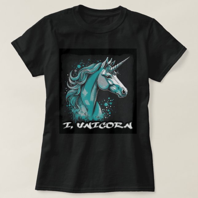 Cute Unicorn Design – Women's T-Shirt (Design Front)