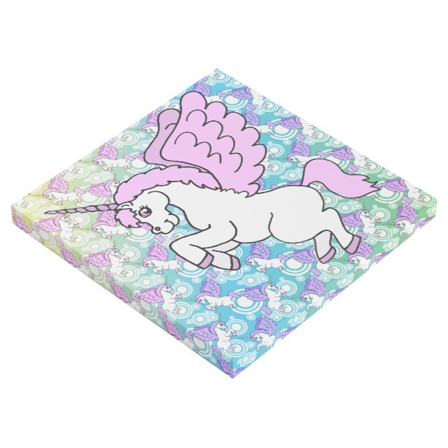 Cute Unicorn Gallery Wrap (3/4)