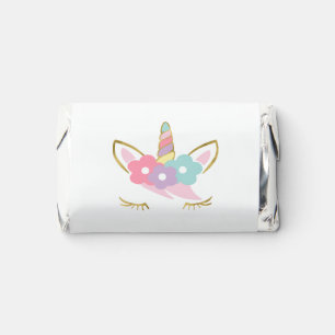 Cute Unicorn Girls Birthday Party Hershey's Miniatures