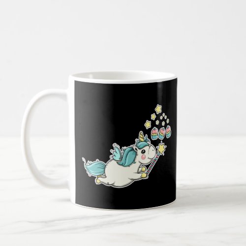 Cute Unicorn Holding Wand Making Cupcakes Baker Ba Coffee Mug