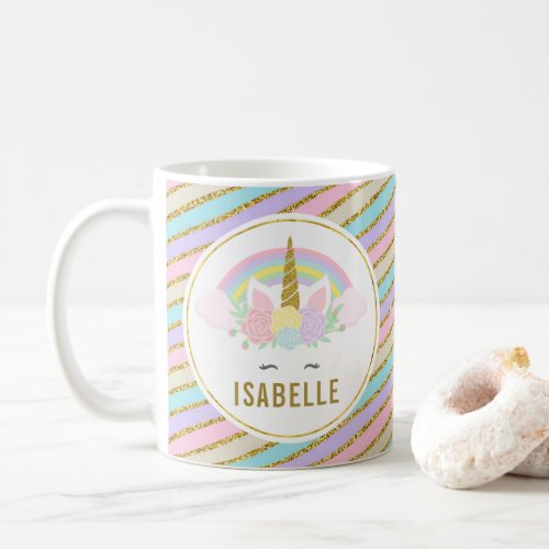 Cute Unicorn Hot Chocolate Mug for Kids