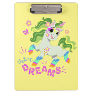 Cute unicorn illustration #2 clipboard