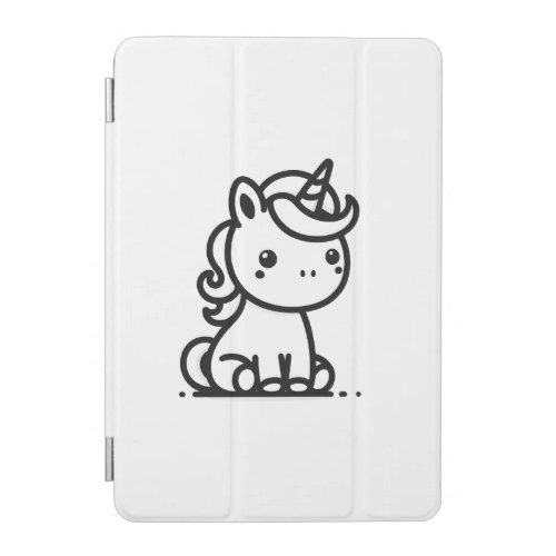 Cute Unicorn iPad Case