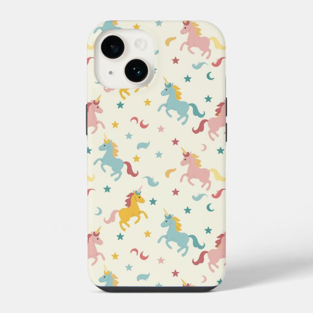 Cute Unicorn  Iphone Case (Back)