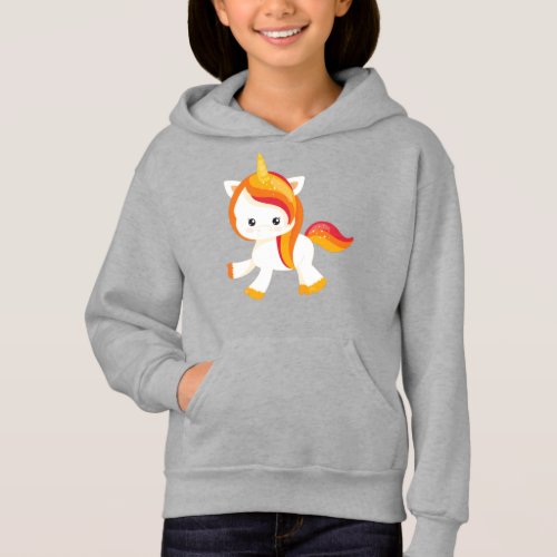 Cute Unicorn Little Unicorn Magic Fairy Tale Hoodie