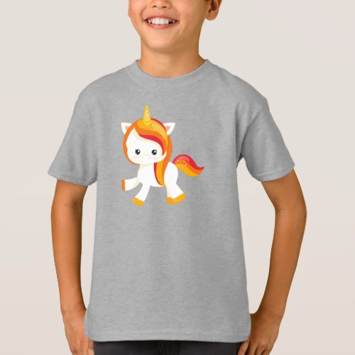 Cute Unicorn Little Unicorn Magic Fairy Tale T_Shirt
