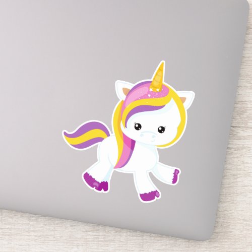 Cute Unicorn Magic Unicorn Kawaii Unicorn Sticker