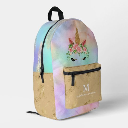 Cute Unicorn Magical Kids Printed Backpack