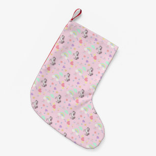 Cute unicorn magical princess girly birthday kids small christmas stocking