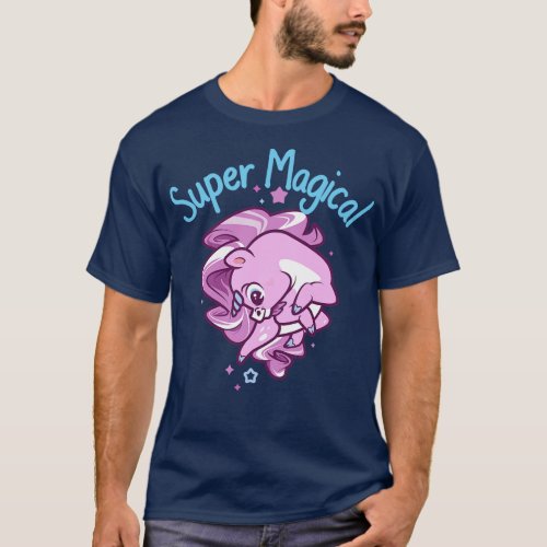 Cute Unicorn Magical T_Shirt