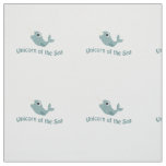 Cute Unicorn Of the Sea Fabric