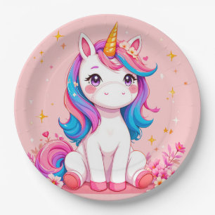 Cute Unicorn Party Theme For Magical Celebrations Paper Plates