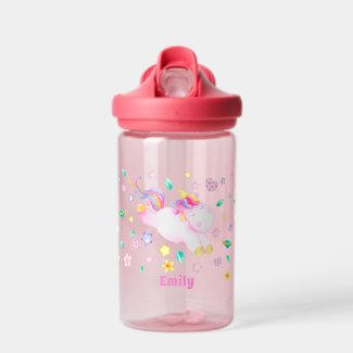Cute Unicorn - Personalized Lavender Kids 