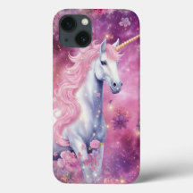 Cute Unicorn Pink Fantasy Floral Girly