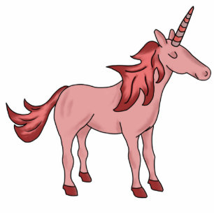 Cute Unicorn Pink Girl Kids Statuette