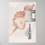 Cute Unicorn poster