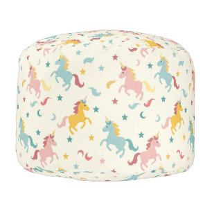 Cute Unicorn Pouf