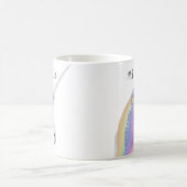 Cute Unicorn Rainbow Hot Chocolate Kid's Mug (Center)