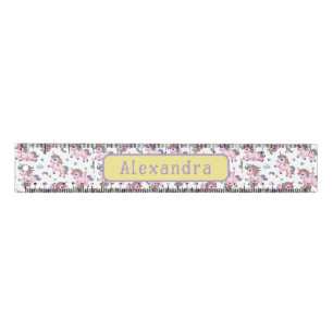 Cute Unicorn Rainbow Ruler