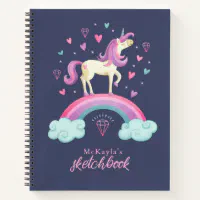 Artist Sketchbook Elegant Hot Pink Notebook