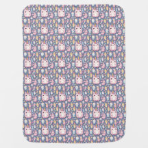 Cute Unicorn Soft Fleece Baby Blanket