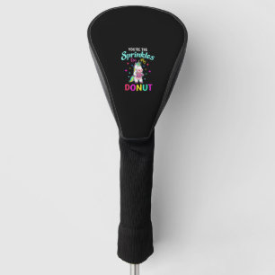Cute Unicorn Sprinkles Your Donut Adult Kids Dough Golf Head Cover