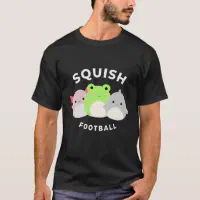 Cute Unicorn Squish Football Squishmallow Costume T-Shirt