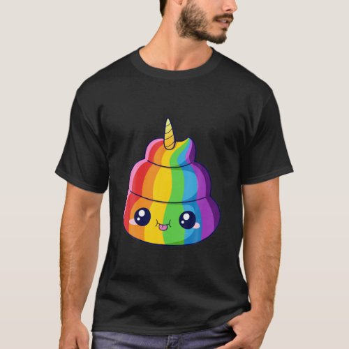 Cute Unicorn Squishmallow Rainbow LGBT Family Kids T_Shirt