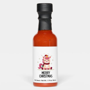 Cute Unicorn Starry Night (4) Hot Sauces